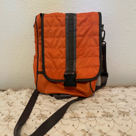 Handbags - Orange Quilted Ellington Bag NWOT